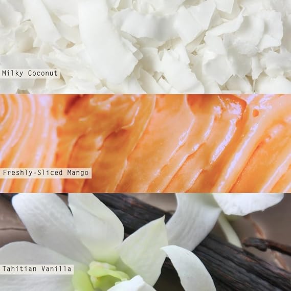 Baltic Glass Candle | Coconut Milk Mango
