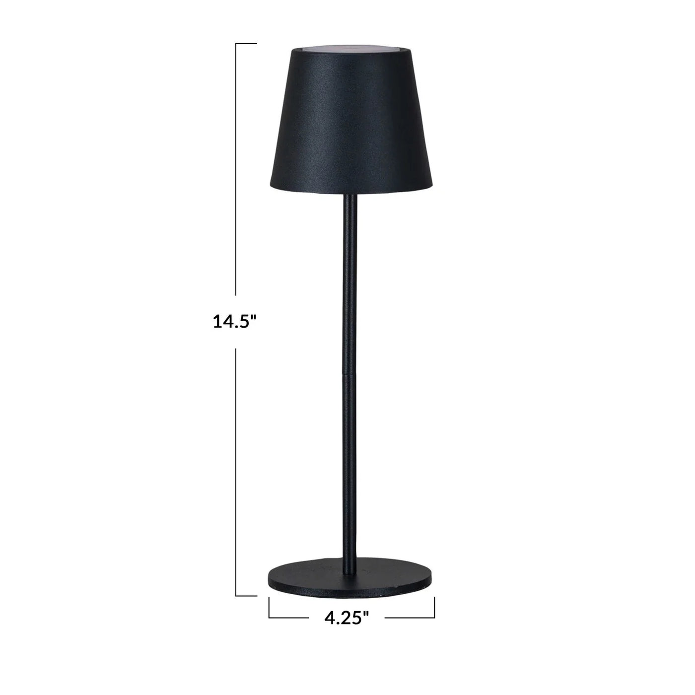 Metal LED Rechargeable Lamp with Touch Sensor