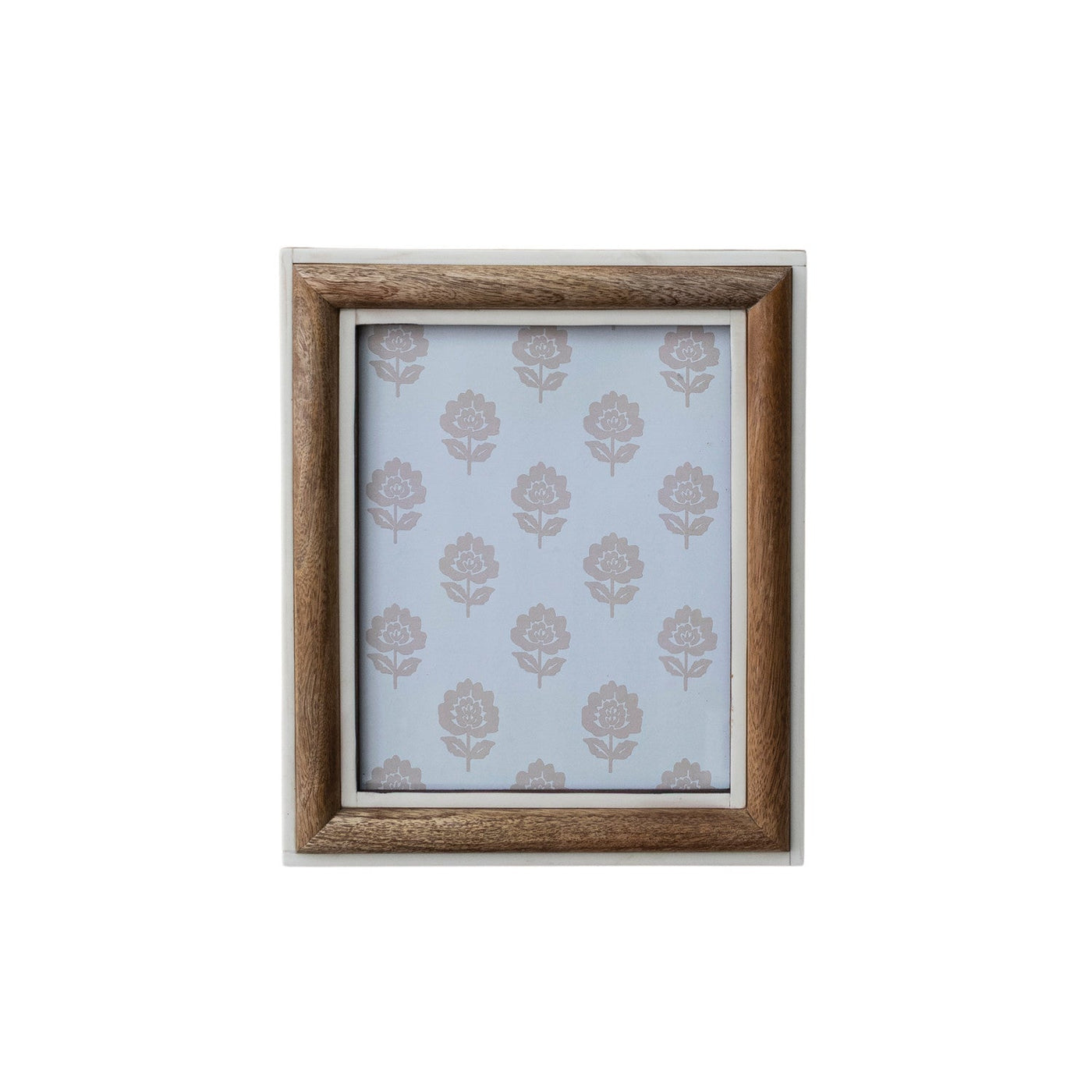 Ivory Resin & Mango Wood Photo Frame