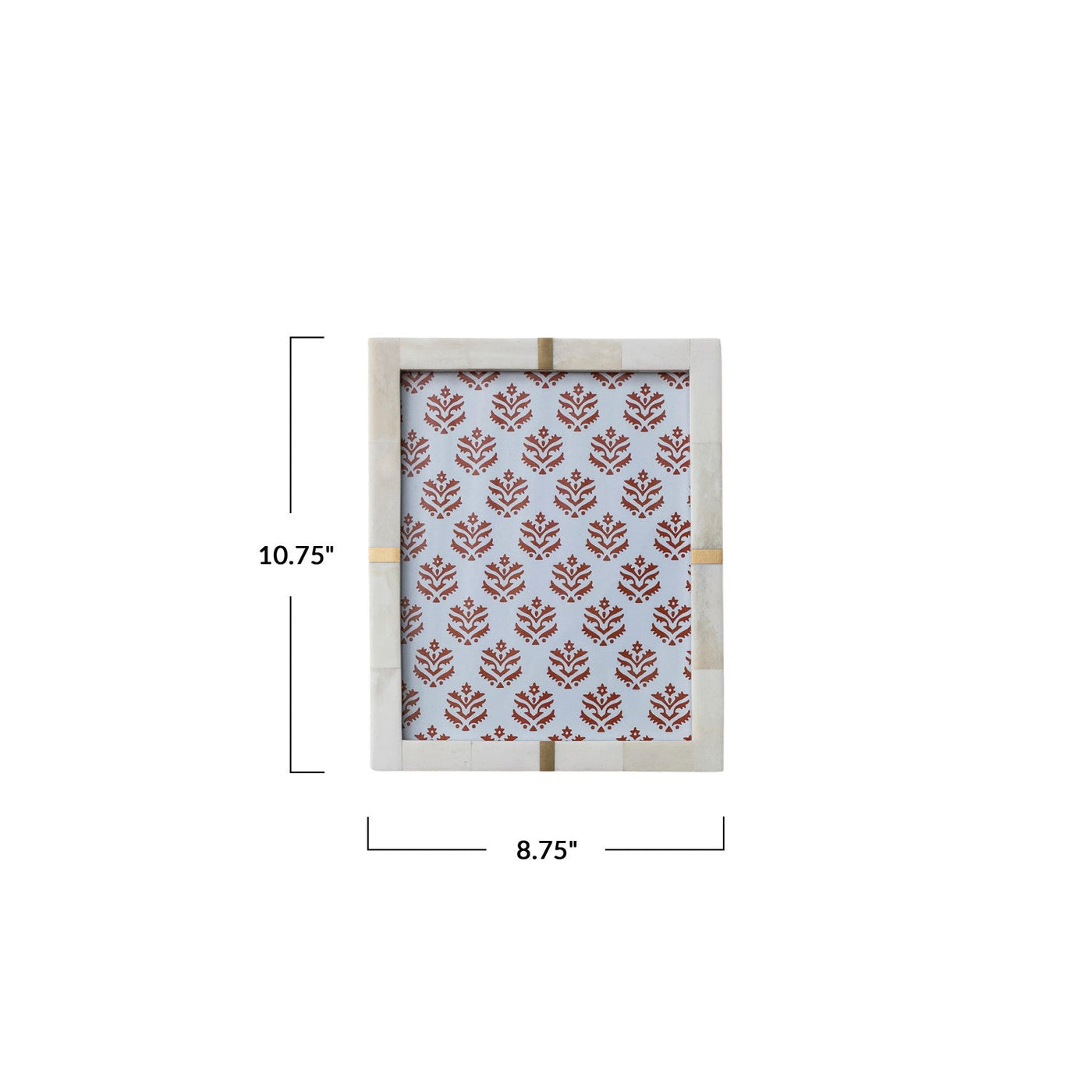 Ivory Resin & Mango Wood Photo Frame