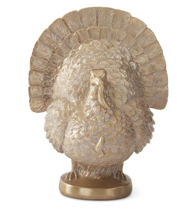 Gold Resin Turkey, Two Sizes